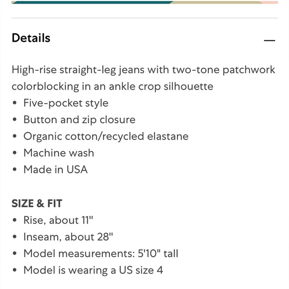 Jonathan Simkhai Patchwork Jean 28 - Picture 6 of 16
